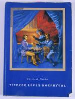 Gerencsér Csaba: Tízezer lépés Morphyval. 303 válogatott játszma és történeti vonatkozásai XXI fejezetben. Szerk.: - -. [Bp.,]1995,[EKJB], (Veszprém, Veszprémi-ny.) Kiadói papírkötés, kopott borítóval.