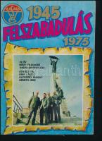 1975 Vasas SC - Felszabadulás 1945-1975. Kiadói tűzött papírkötés, kissé viseltes állapotban, 32 p.