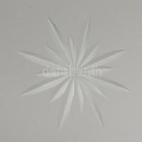 Antik áttört mintás réz szerelékes tálca csiszolt üvegbetéttel, három gömb lábon, "HUNNIA TENIS...