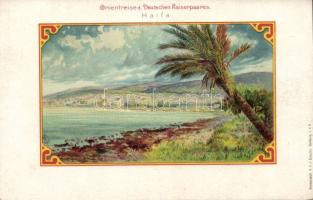 Haifa shore litho