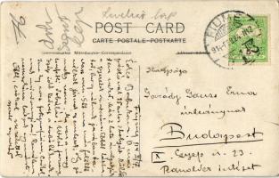 Fiume, Rijeka; captain of S.M. Dampfer KLOTILD (later K.u.k. Kriegsmarine) / hajóskapitány. photo (f...