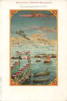 Jaffa harbour Landing place litho