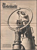 1942 Die Wehrmacht. Herausgegeben vom Oberkommando der Wehrmacht. 6. Jahrgang Nr. 11. Német nyelvű II. világháborús folyóirat, fekete-fehér képekkel illusztrálva, 16 p.