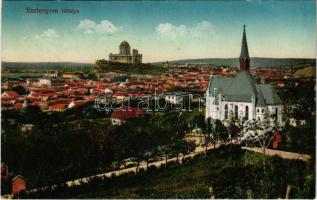 1917 Esztergom, látkép, Bazilika. Buzarovits Gusztáv kiadása