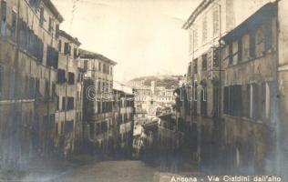 1929 Ancona, Via Cialdini dall'alto / street view, photo (EK)