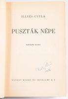 Illyés Gyula: Puszták népe. A szerző, Illyés Gyula (1902-1983) író, költő által ALÁÍRT példány. [Bp....