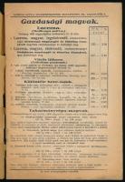 1936 Gombás Gyula magtermelő-magkereskedése (Bp., IX., Kálvin tér 9., a református templom mellett) ...