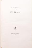 Charles Dickens: Kis Dorrit. Ford.: Bizám Lenke. Helikon Klasszikusok. Bp., 1962, Magyar Helikon, 1103+3 p. Számozott (757./1100) példány. Kiadói aranyozott egészbőr-kötésben,