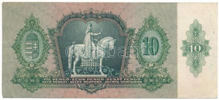 1936. 10P "B 497 028070" "Numizmatikai 'Hirös Nap' Kecskemét 1987.07.25.&qu...