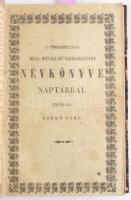 S. Pataki Kalendáriom Krisztus Urunk születése után az 1839-diki 365 Napokból álló közönséges eszten...