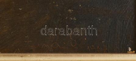 Zana S jelzéssel: Csendélet halakkal, 1937. Olaj, karton, faroston. Dekoratív, sarkaiban kissé sérül...