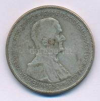 1930. 5P Ag "Horthy jobbra" T:F patina Adamo P8
