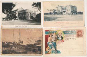 ARGENTÍNA - 12 db RÉGI város képeslap vegyes minőségben / ARGENTINA - 12 pre-1945 town postcards in mixed quality
