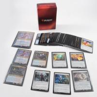 Exquisite Invention - Magic the Gathering Commander 2018. Bontott, hiánytalan pakli a nagyméretű kártyával, leírással és dobozzal