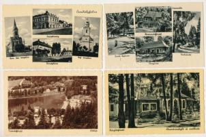 79 db RÉGI erdélyi megíratlan Weinstock város képeslap / 79 pre-1945 unused Transylvanian town postcards