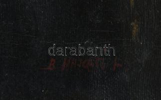 Hajgató Ferenc, Boldogfai (1900 körül-?): Rabbi portréja. Olaj, vászon. Jelzett. Proveniencia: Saphi...