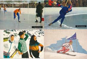 TÉLI SPORT - 23 db MODERN képeslap / WINTER SPORT - 23 modern postcards