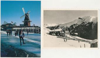 TÉLI SPORT - 23 db MODERN képeslap / WINTER SPORT - 23 modern postcards