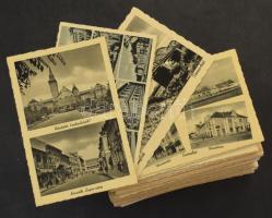 210 db RÉGI magyarországi megíratlan Weinstock város képeslap / 210 pre-1945 unused Hungarian town postcards