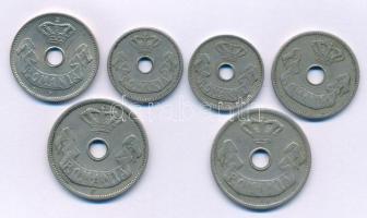 Románia 1905-1906. 5b Cu-Ni (2xklf) + 10b Cu-Ni (2xklf) + 20b Cu-Ni (2xklf) T:XF-F
Románia 1905-190...
