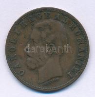 Románia 1884B 5b Cu "I. Károly" T:VF patina, kis ph.
Romania 1884B 5 Bani Cu "Carol ...