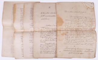 1890 Bartha Károly ( Tatrang (Erdély, RO, Tarlungeni iskolaigazgató munkája): Csángókról és barczasági magyarságról szóló két kézirat összesen 64 p.