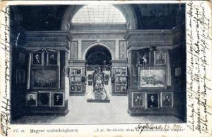 1899 Cegléd, Gróf Kreith-féle 48-as és Kossuth múzeum részlete, belső (kopott sarkak / worn corners)