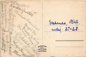 1947 Balatonszemes, klubház, vasútállomás, Tisztviselők üdülője, hajókikötő egyetemi üdülő (EK)