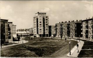 Budapest XIV. Fogarasi úti új lakótelep. Képzőművészeti Alap (hullámos / wavy)