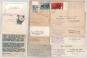 1970 k. Kupa Mihály (1941-2024) Közgazdász, numizmatikus és pénzügyminiszter 11 db levele autográf aláírással, pénzgyűjtés témában.