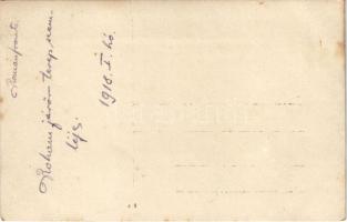 1918 Román front, rohamjárőr terepszemle, katonák az erdőben télen / WWI K.u.K. military, assault pa...