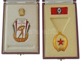 1960-1970 k. hagyaték-tétel, benne 7db kitüntetés, mindegyik mellszalag nélkül (ebből 6db eredeti to...