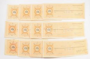 ca 1900-1940 Óriási váltó tétel: több száz darab, sokféle kiadás, sok bélyeggel, látványos színes le...