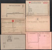 11 db használatlan tábori posta levelezőlap