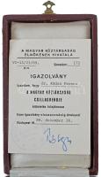 1989. "A Magyar Köztársaság Csillagrendje" aranyozott, zománcozott bronz kitüntetés mellsz...