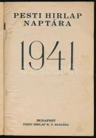 1941 Pesti Hírlap naptára 1941. Erdély. Bp., Pesti Hírlap Rt. (Légrády-ny.), 160 p. Fekete-fehér kép...