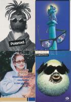 32 db MODERN képeslap: szemüveg témában / 32 modern postcards: glasses