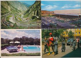 AUTÓ - 34 db MODERN képeslap / AUTOMOBILE - 34 modern postcards