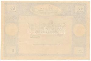 1920 k. Szeged "Kalász" 50f / 50 Aranyfillér, kitöltetlen, sorszám és bélyegzés nélkül T:A...