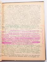 Váczy Ernő: A magyar pénzügyi jog alaprendszere (összefoglaló jegyzet.) Kézirat gyanánt. Bp., 1933, ...