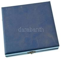 1970-1980 k. "A Volán feladataiban végzett eredményes munkásságáért" kétoldalas bronz plak...