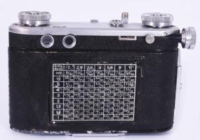 cca 1935 Certo Super Dollina. fényképezőgép, Schneider Kreuznach Xenar f: 2,8 f: 5 cm objektívvel,