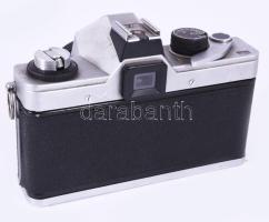 Praktica LLC kamera Pentacon f 8/50. objektívvel. Bőr tokkal. Leírással