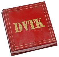 1985. "75 éves a DVTK" egyoldalas, öntött bronz emlékérem eredeti "DVTK" felirat...