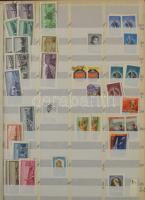 Szovjetunió több példányos előrendező az 50-es évektől, néhány ezer bélyeg 5 berakóban