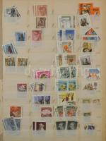 Szovjetunió több példányos előrendező az 50-es évektől, néhány ezer bélyeg 5 berakóban