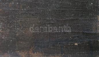 Mednyánszky jelzéssel: Hangulatos táj. Olaj, vászon. Vakráma nélkül. 42x52 cm