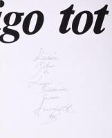 Amerigo Tot. A művész, Amerigo Tot (1909-1984) szobrászművész által DEDIKÁLT példány! Szerk.: Moldov...