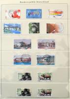 NSZK 2000-2006 teljes gyűjtemény falcmentes előnyomott albumban dekoratív kék csavaros borítóval (Mi EUR 700.-)