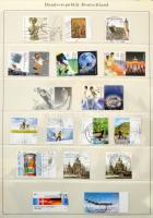 NSZK 2000-2006 teljes gyűjtemény falcmentes előnyomott albumban dekoratív kék csavaros borítóval (Mi...